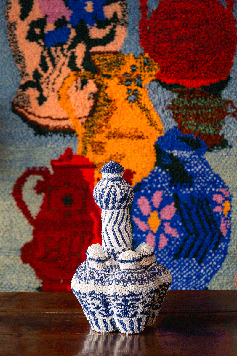 Vue de l’installation SAGA, Commissariat de Rafaela Lopez, Baptiste Masson et David Perreard, La Station, Nice, 2021 Photo JC Lett